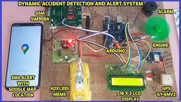 DYNAMIC ACCIDENT DETECTION AND ALERT SYSTEM USING ARDUINO
