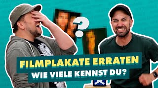 😱HARTE BESTRAFUNG beim FILMPLAKATE-QUIZ mit Dominik Porschen I WISSTIHRNOCH?