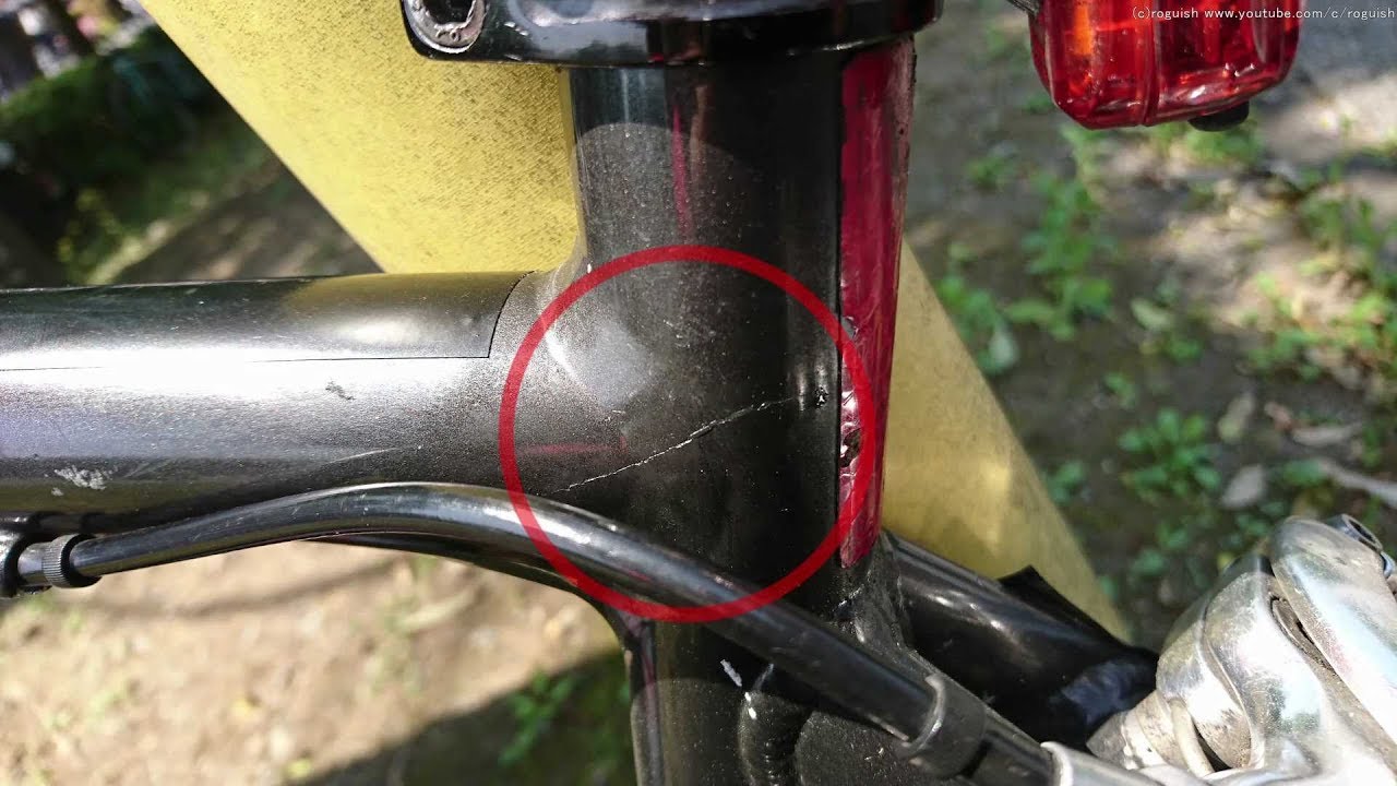 フレーム割れた ロードバイク Youtube