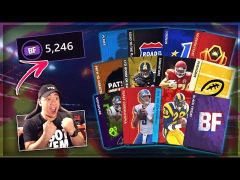 Madden Mobile 20 Variety Best Black Friday Packs!! 5000+ Black Friday Tickets!!