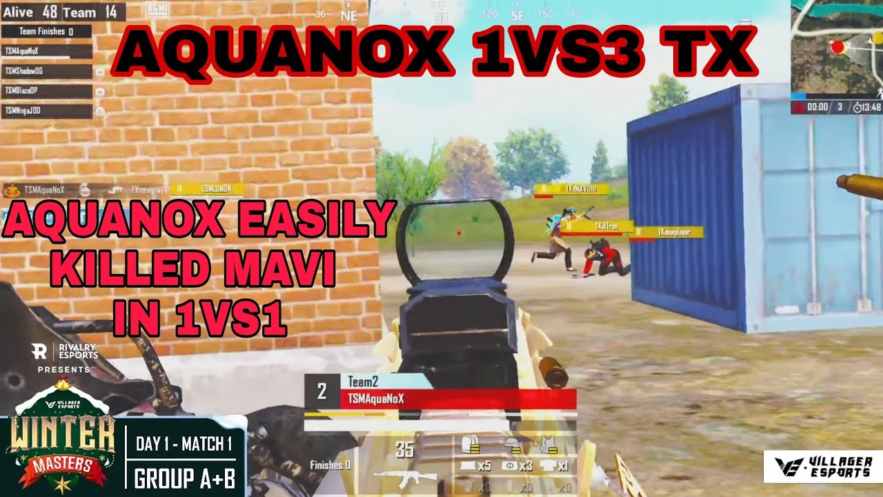 TSM AQUANOX 1VS3 against  TX |AQUANOX VS MAVI 1VS1 | VE WINTER MASTERS TOURNAMENT