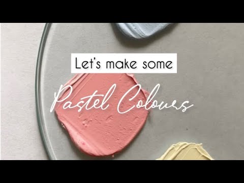 How To Make Pastel Colours | Colour Mixing Tutorials | Shorts Art Diy