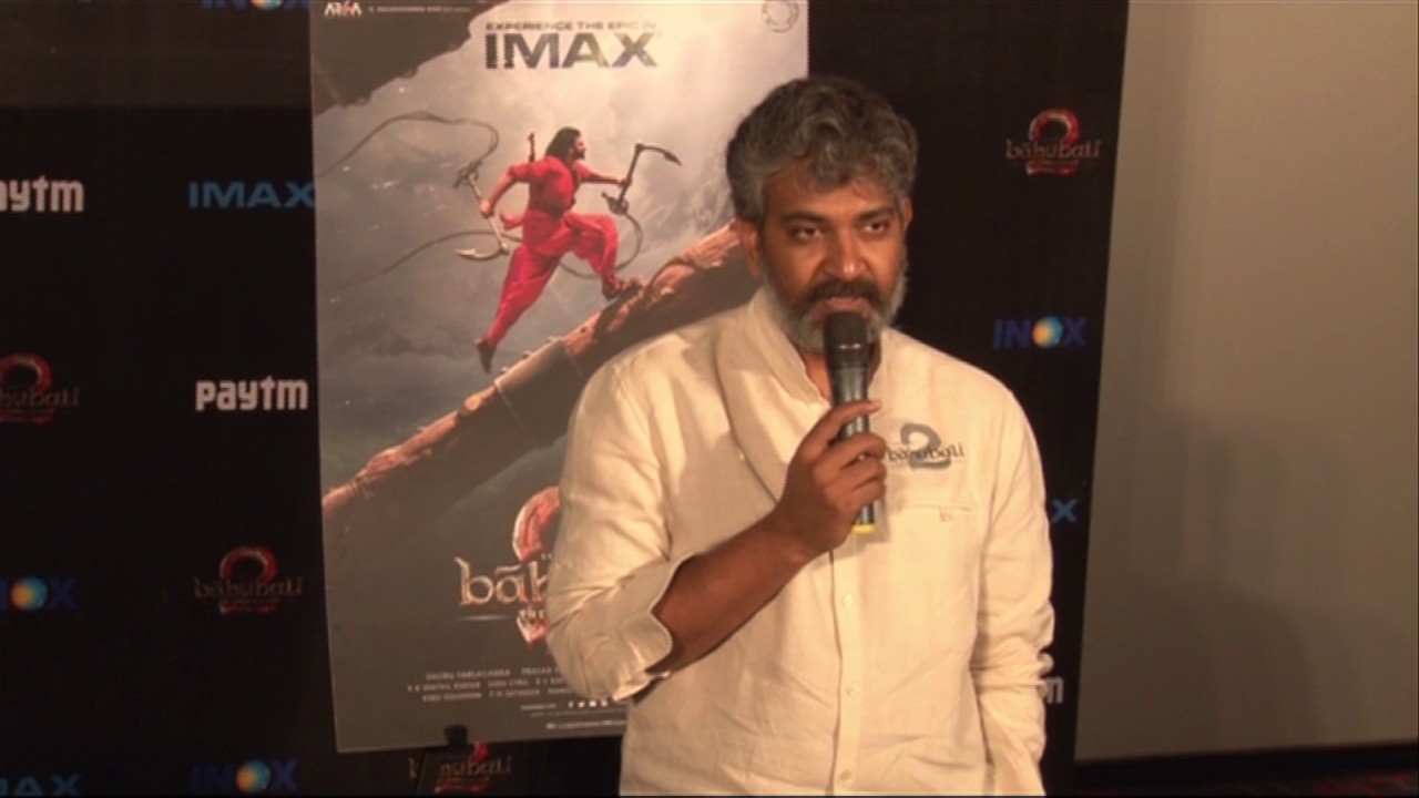 S.S Rajamouli At IMAX Media Day life facebook