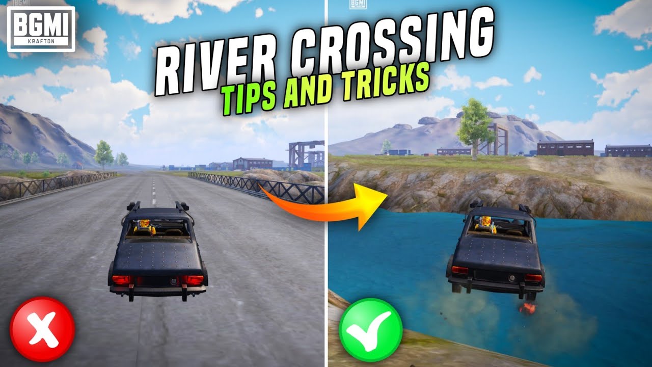 New🔥TIPS & TRICKS to IMPROVE Vehicle Technique to SURPRISE Bridge Camp ENEMY in PUBG MOBILE/BGMI😱