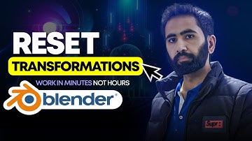 3 Critical Object TRANSFORMATION Mistakes to Avoid in Blender | How to Reset Object Transformations