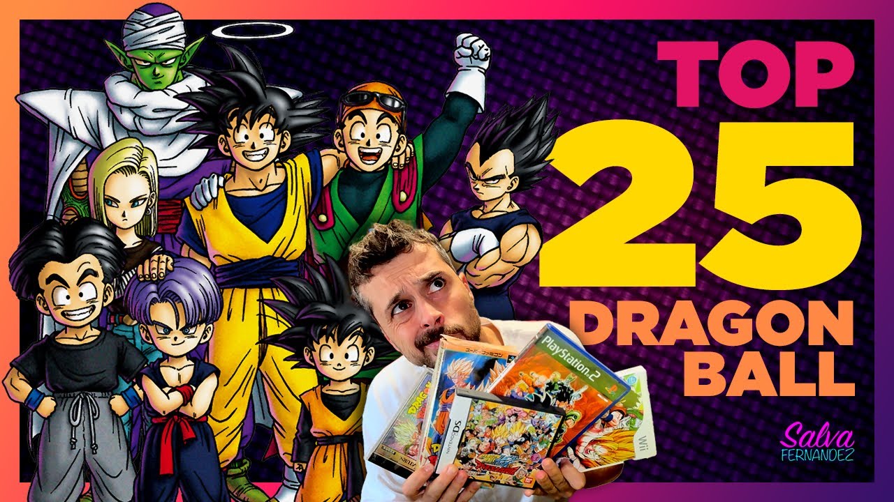 Los 25 MEJORES JUEGOS DE DRAGON BALL
