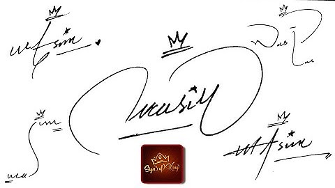 How to Draw Signature like a Billionaire (For Alphabet "W") - Signature for Name "Wasim"