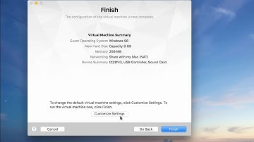 How To Setup A Virtual Machine In VM-Ware Fusion