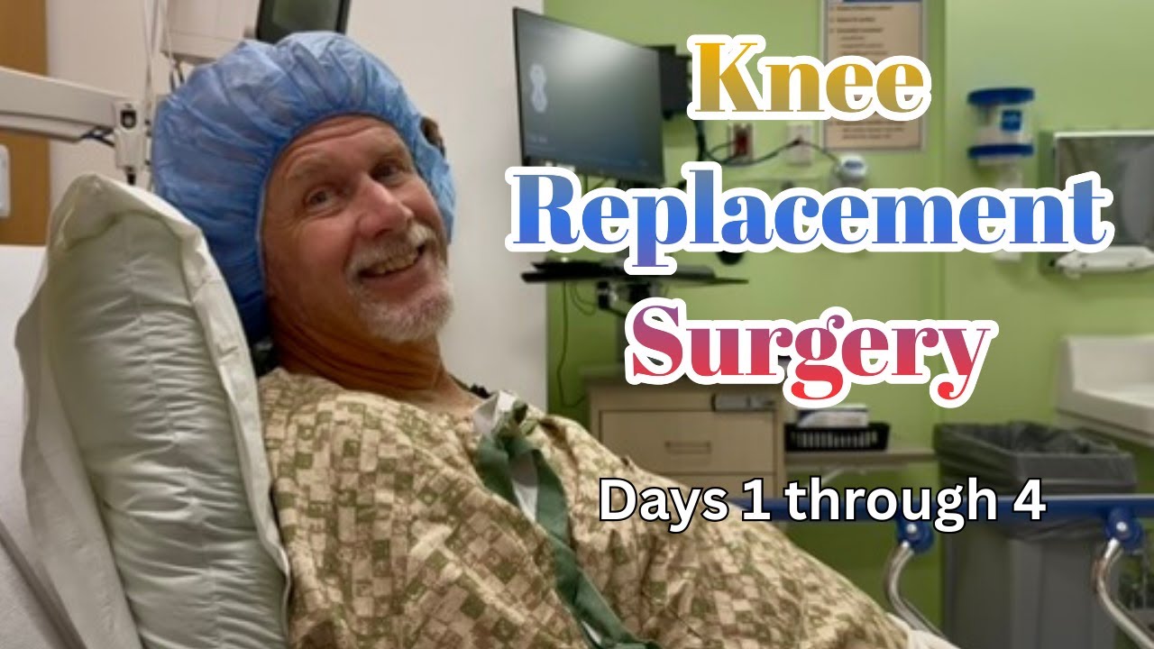 Операция по замене коленного сустава, дни с 1 по 4