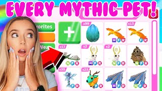OPENING *100* MYTHIC EGGS with FISHYBLOX in Adopt Me!