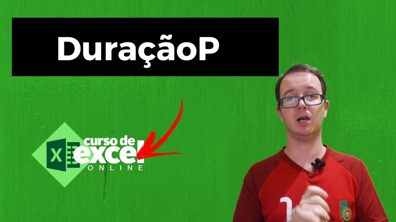 Como usar a função DuraçãoP no Excel - Curso de Excel OnLine tabelas salariais função publica 2018