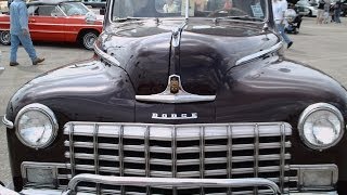 1947 Dodge Two Door Coupe Maroon DaytonaSpdwy032814