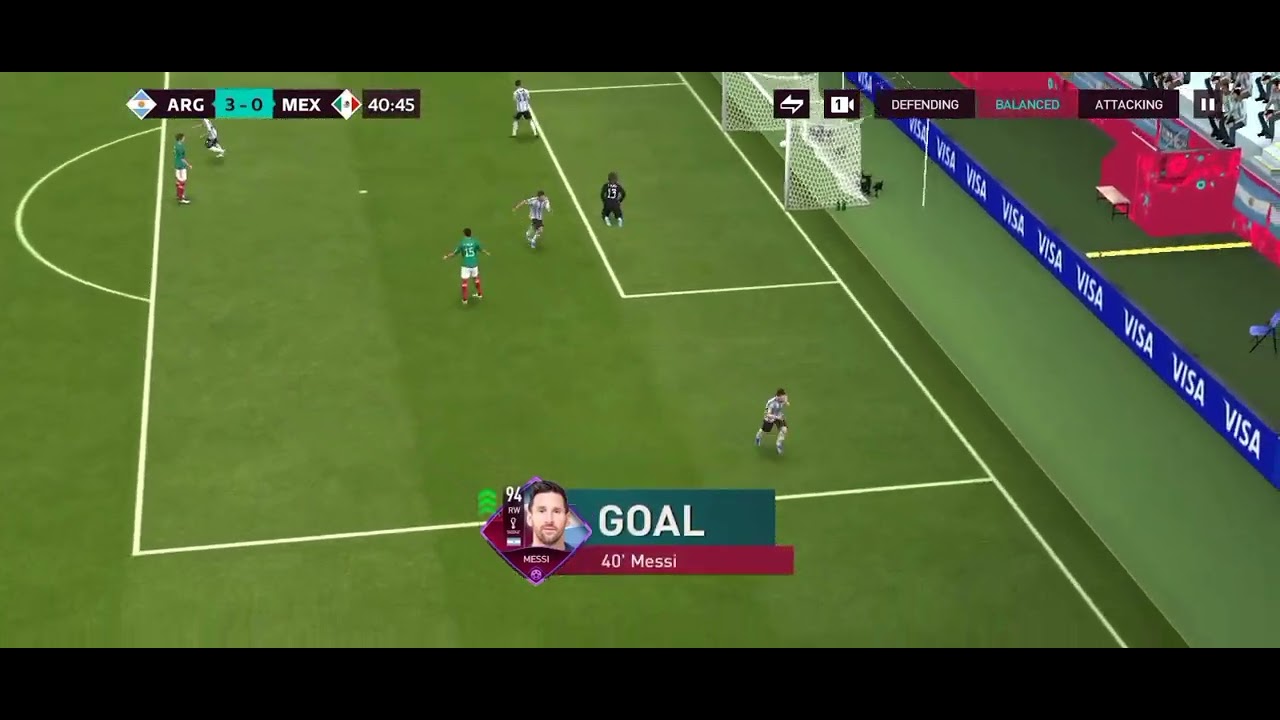 AMAZING GOAL!!!!! SKILLS AND GOALS FIFA MOBILE 22 YouTube