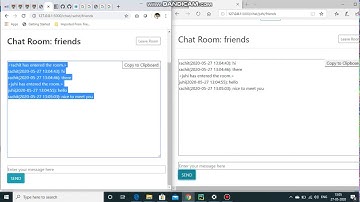 Flack | Chat App | Flask and Javascript | CS50