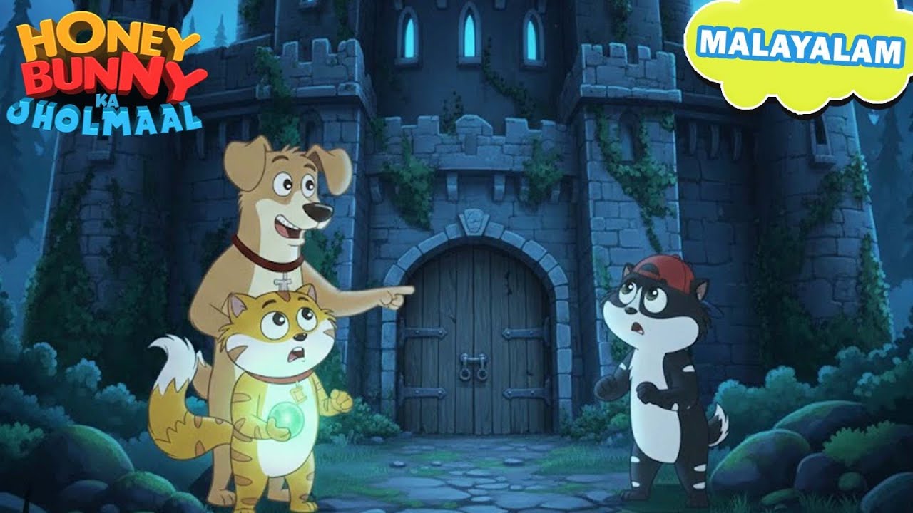 Honey Bunnyക്ക് 400 വർഷം പഴക്കമുള്ള കോട്ട ലഭിച്ചു | New Gags In Malayalam | kids shows | Funny Video