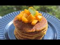 Mango pancake recipe | Easy, Tasty and Healthy Mango Pancakes | 5 minutes breakfast recipe