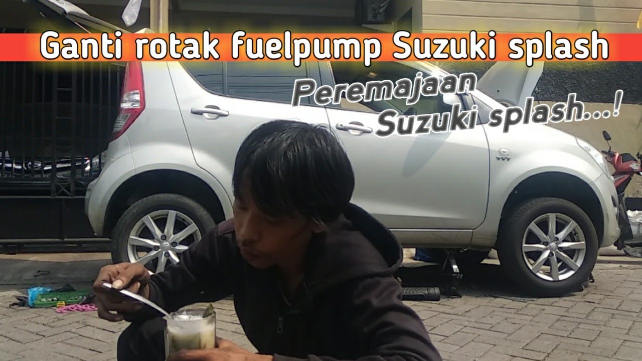 Suzuki Splash Ganti rotak fuelpump