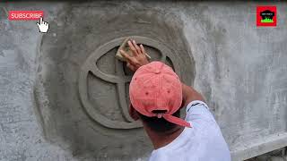 how to make toyota logo design plaster wall screenshot 1