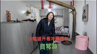 小姐姐开着冷藏货车带着一猫一 狗自驾游,到达海拔5000多米羌塘无人区腹地，真的太牛了