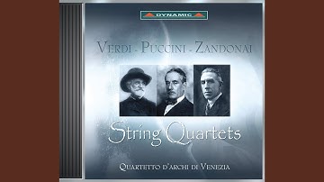 String Quartet in G Major: I. Allegro moderato