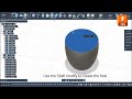 Fusion 360 Tutorial– Learn how to convert a 2D sketch to 3D model using the Revolve tool #fusion360