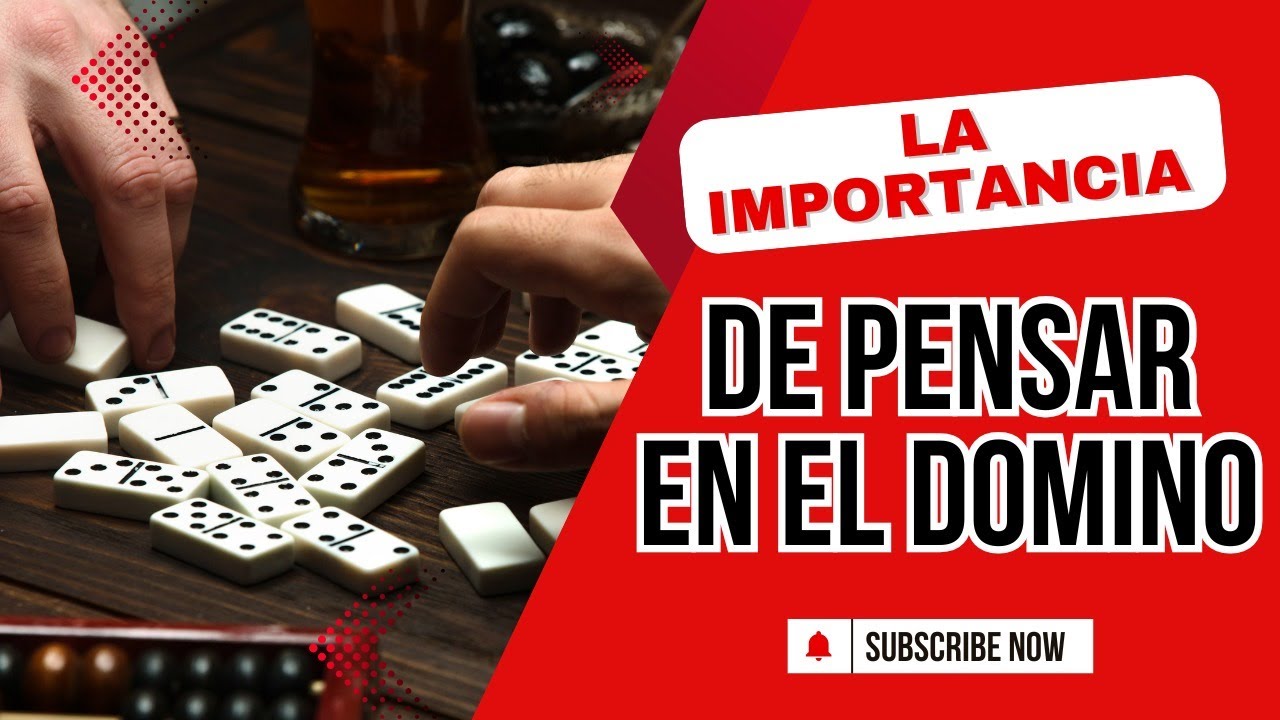 Cómo ganar al dominó usando la jugada pensativa con tu frente