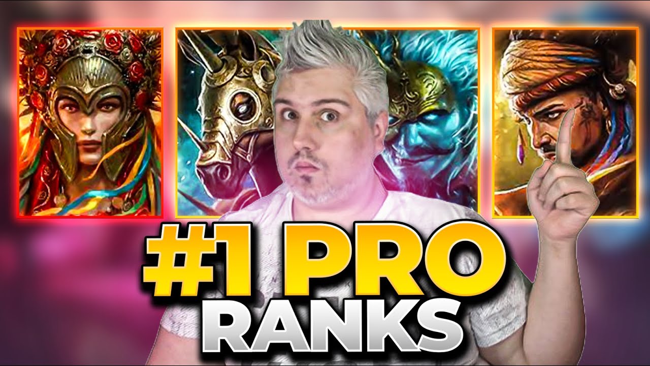 Pro Ranked #1 PRO RANKS TOP 15 LEGENDARY CHAMPIONS RIGHT NOW (PVP) - YouTube