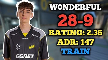 CS2 POV | W0NDERFUL (28-9) FACEIT RANKED (TRAIN) | COM VOZ