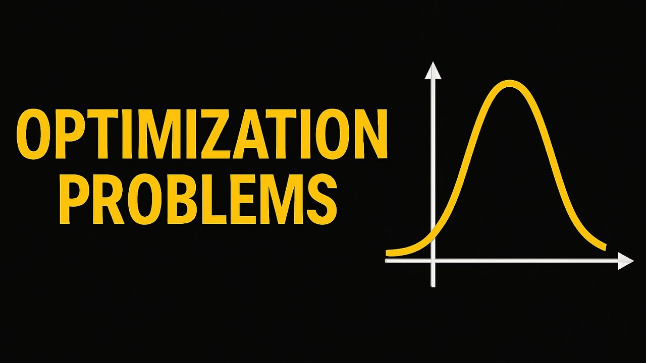 Calculus 1 Optimization Problems | تفاضل وتكامل ١ مسائل التعظيم ...