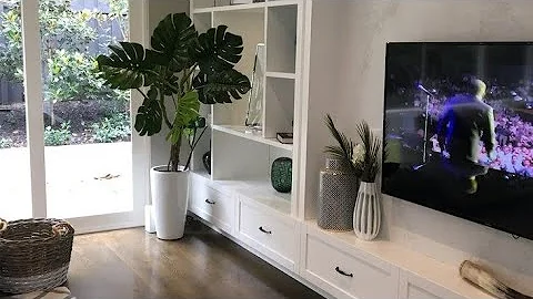 Como decorar a sala de TV Simples?