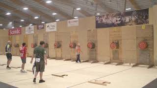 Double bit axe throwing world championships - Qualification rounds