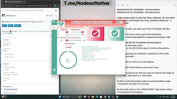 Flash USDT Demo || Flash USDT Demo Test