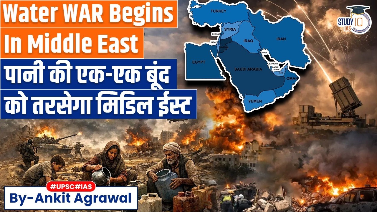 After oil, war of water? Why desalination plants are turning into targets | Ankit Agrawal Study IQ