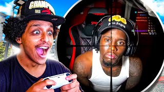 I STREAMSNIPED AMP ON NBA 2K22 \& IT DIDN'T END WELL