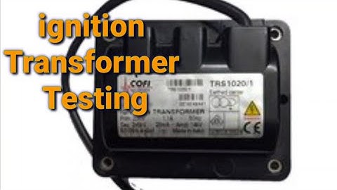 Ignition transformer testing very easy