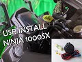 Kawasaki Ninja 1000SX USB Outlet Install