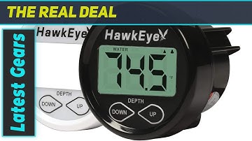 DepthTrax 2B Boat Mount In Dash Digital Depth Finder - Best Depth Finder for Boating