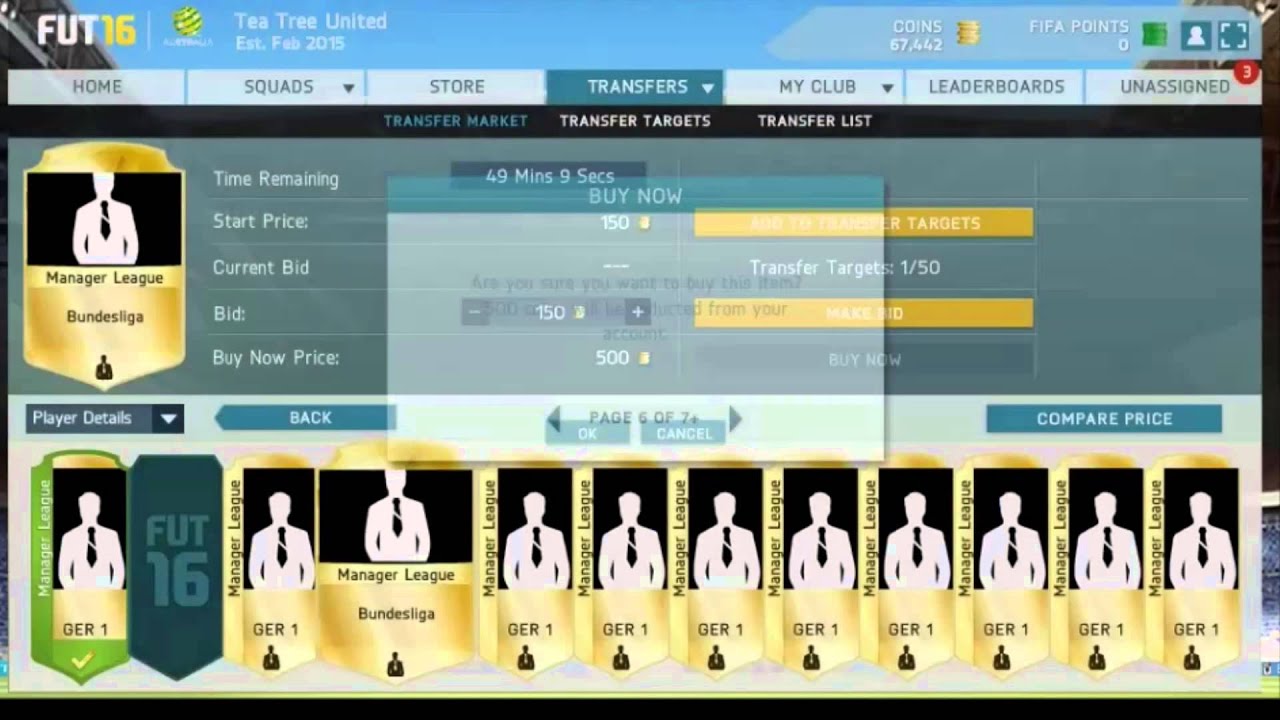TH3 F1F4 TR4DER - FIFA 16 TRADING - BUNDESLIGA MANAGER TRADING