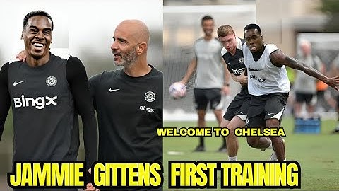 SHARP🔥 Enzo Maresca Welcomes Jammie Gittens In First Training IN USA.