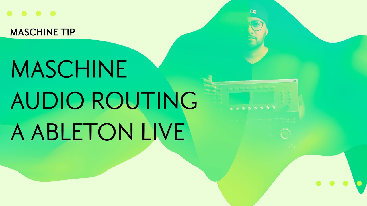 Maschine Audio Routing a Ableton Live - YouTube