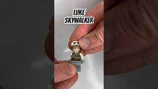 Lego Star Wars Mini figure build ✨ Luke Skywalker ( Hoth ) starwars shorts lego