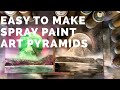 Pyramid Spray Paint Art Tutorial