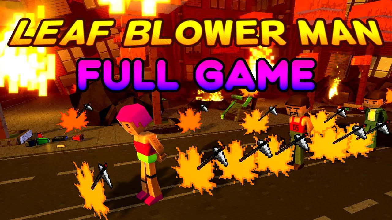 FULL Game of "Leaf Blower Man This Game Blows!" (with Remove Ads DLC