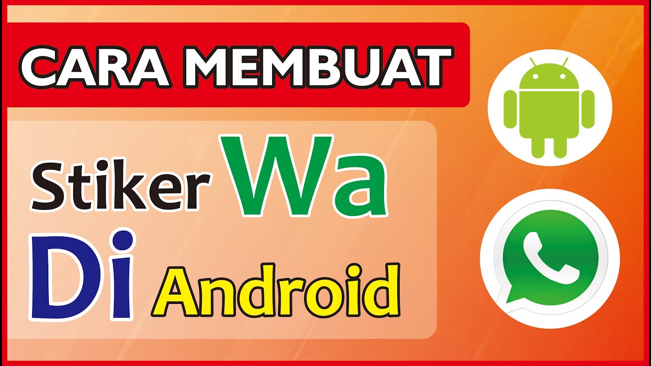 Cara membuat stiker  custom di WhatsApp  Bonus stiker  