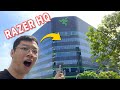 I entered the razer hq vlog