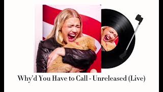 Famous Why’d You Have to Call (Unreleased) – Freya Skye | Live Performance Profile