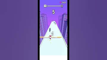 Roof Rails gameplay (ios/android) walthrough level #54