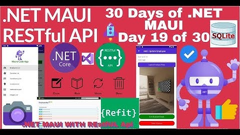 STEP 22.How to Create .NET MAUI APP With RESTful API in .NET Part 19||Activity Indicator||Login Page
