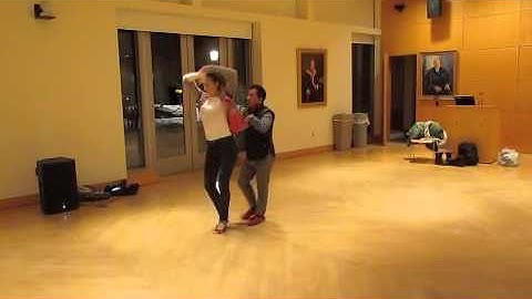 Salsa On2 Intermediate Turn Pattern by Sergio and Sheena #22