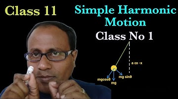 Simple Harmonic Motion Class No 1 in Bengali For Class 11 || SHM Concept
